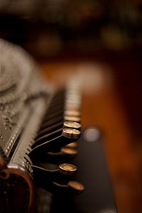 Vintage Typewriter Keys